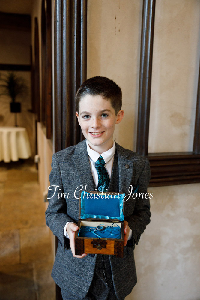 Yorkshire Wedding Romance at The Priest’s House – Jane & Callum 3 003 pageboy carrying wedding rings box jc