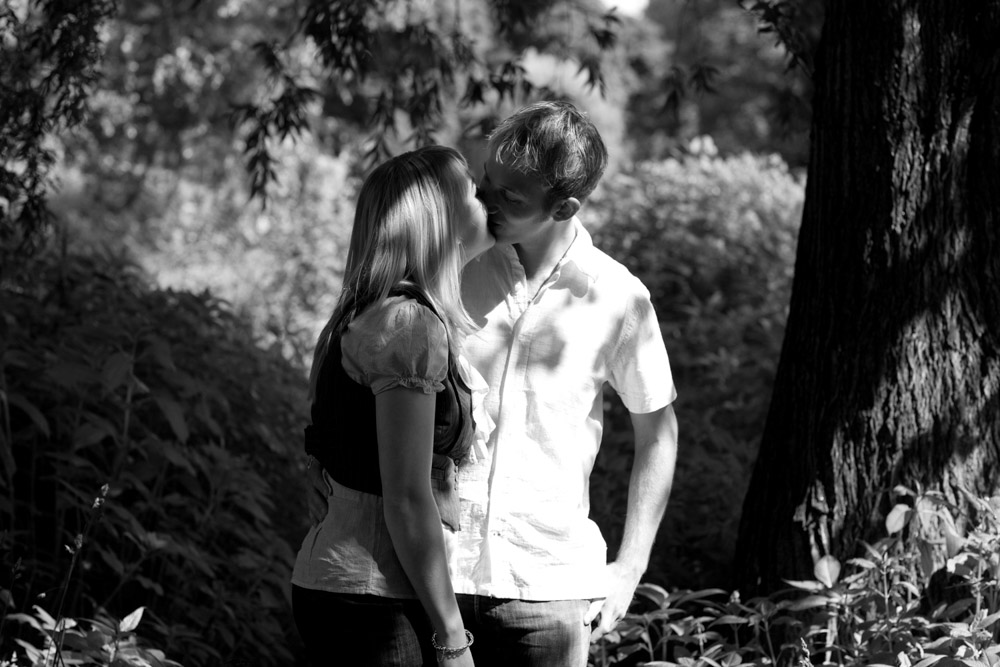 Personality-Filled Engagement Photography – Leeds & Yorkshire 2 02 leeds engagement kirkstall abbey carly lee kiss