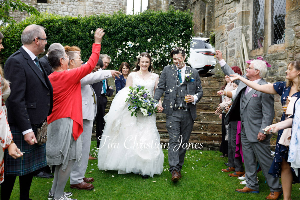 Yorkshire Wedding Romance at The Priest’s House – Jane & Callum 35 035 romantic yorkshire wedding confetti moment jc