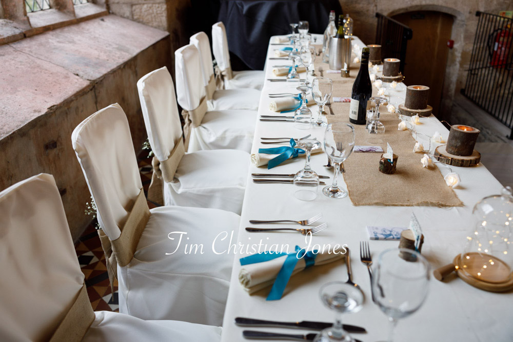 Yorkshire Wedding Romance at The Priest’s House – Jane & Callum 54 054 top table chairs details priests house jc