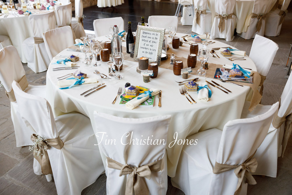 Yorkshire Wedding Romance at The Priest’s House – Jane & Callum 55 055 happiness can be poem table centrepiece jc