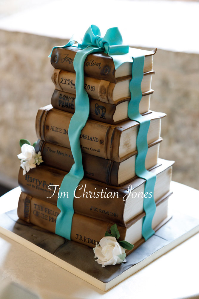 Yorkshire Wedding Romance at The Priest’s House – Jane & Callum 56 056 unique wedding cake books theme priests house jc