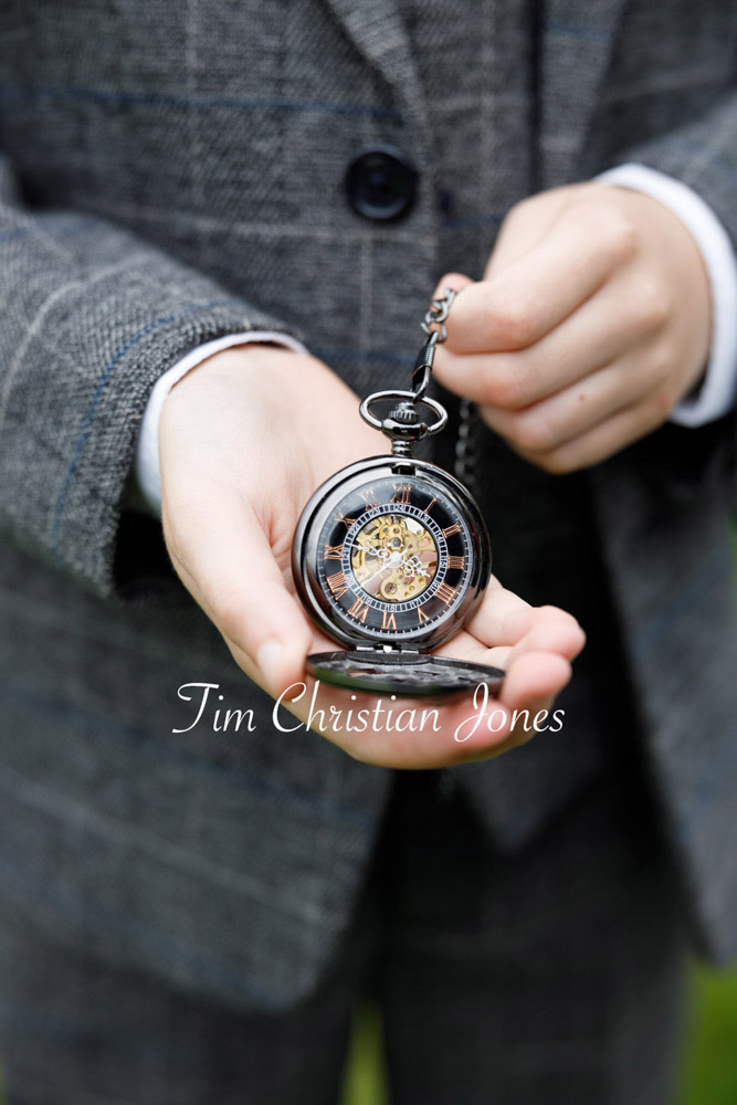Yorkshire Wedding Romance at The Priest’s House – Jane & Callum 58 058 wedding detail groom pocket watch yorkshire jc
