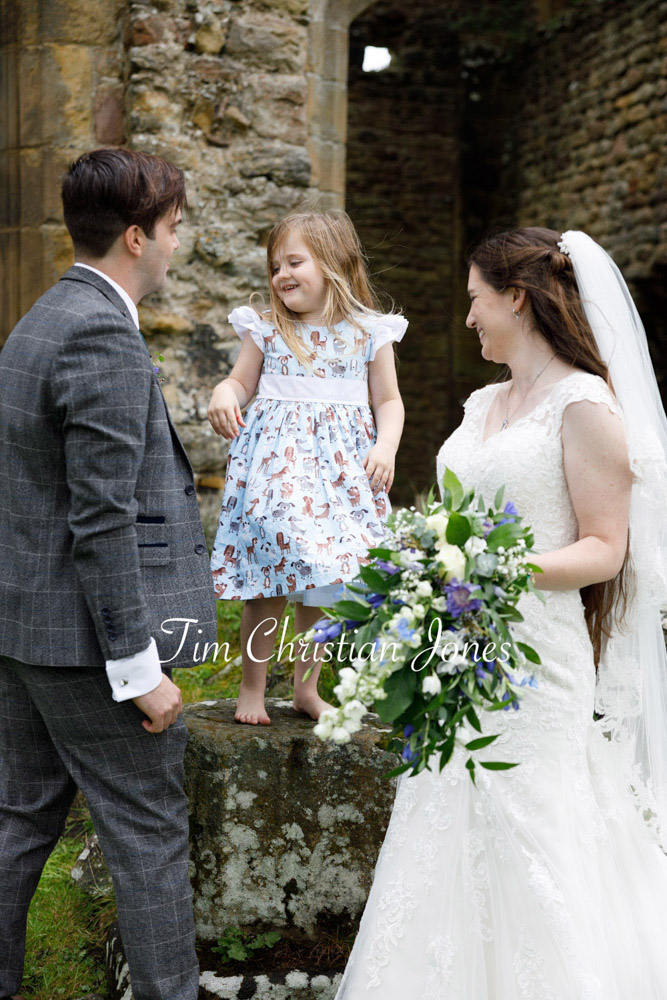 Yorkshire Wedding Romance at The Priest’s House – Jane & Callum 60 060 sweet moment bridesmaid couple wedding day jc
