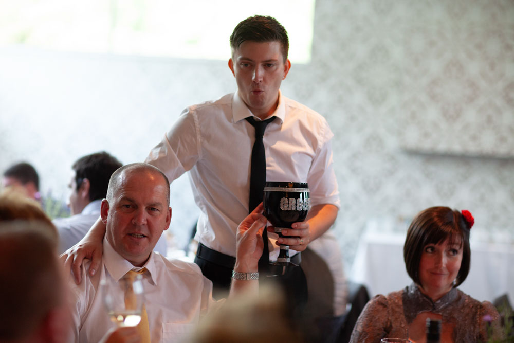 Sam & Tim’s Yorkshire Wedding at The KP Club – Leeds Wedding Photography 62 062 kp club wedding breakfast cake