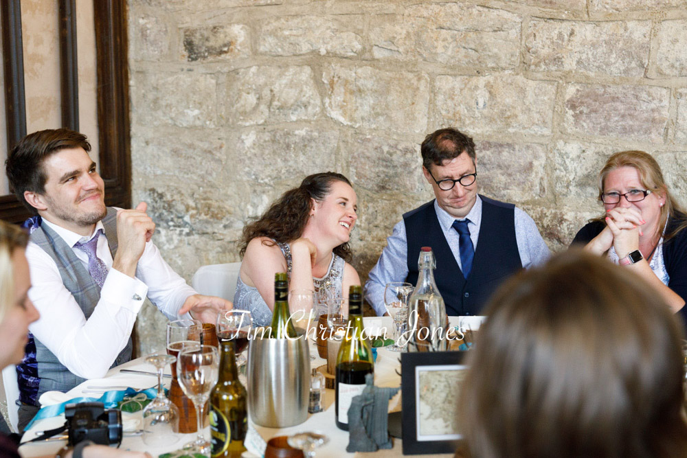 Yorkshire Wedding Romance at The Priest’s House – Jane & Callum 77 077 happy wedding guests priests house jc