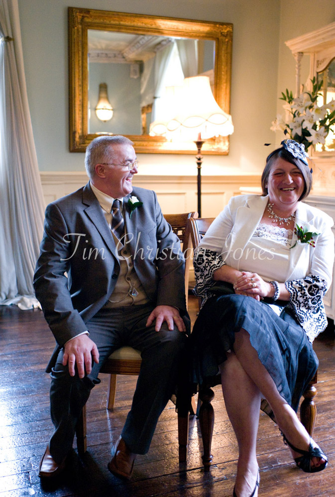The brides parents