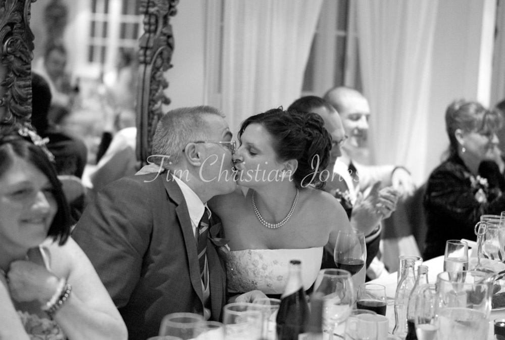 A gentle kiss of thanks