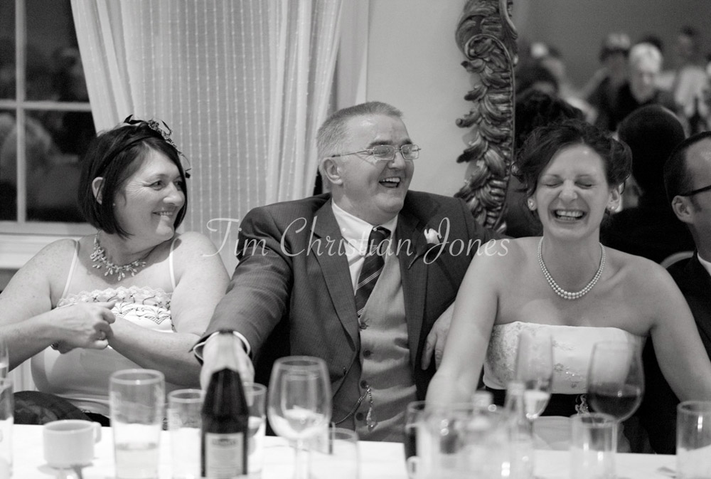 Laughter all around